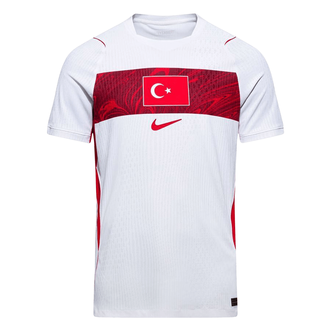 Turkey Mens Away Soccer Jersey World Cup 2026 White - Player Version