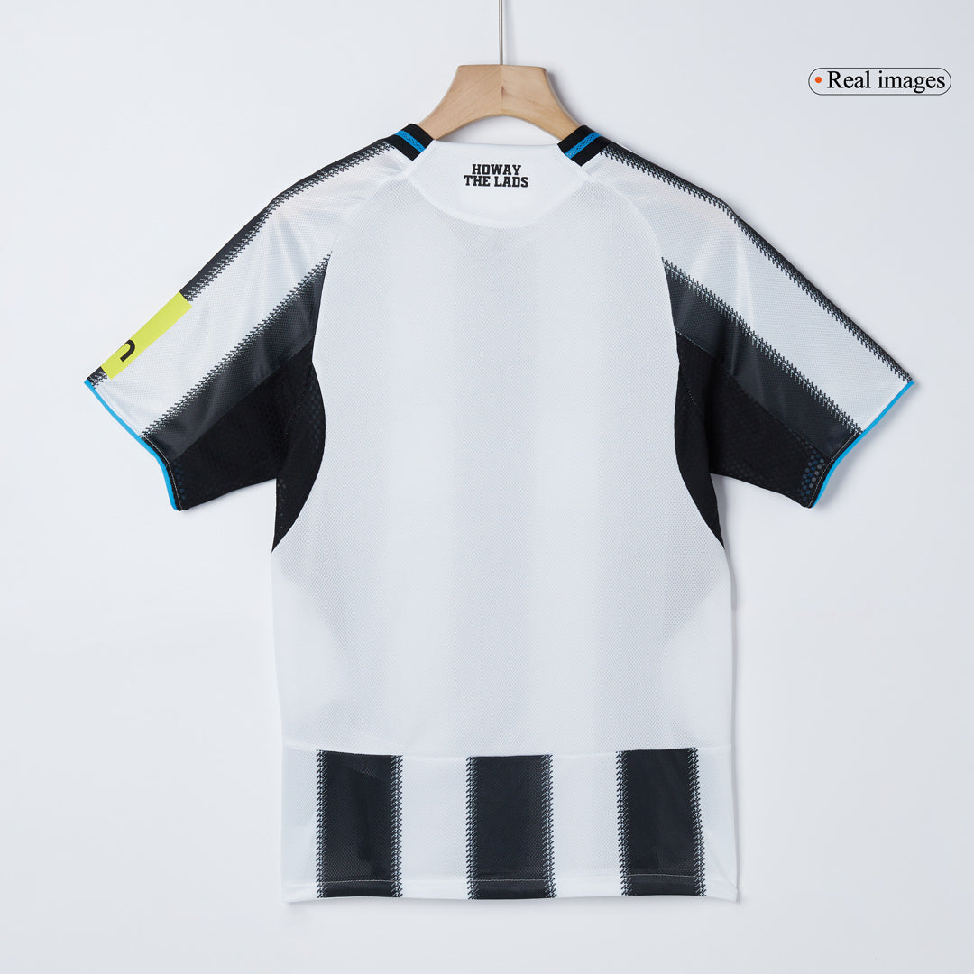 Newcastle United Mens Home Soccer Jersey 2025/26 Black&White - Player Version