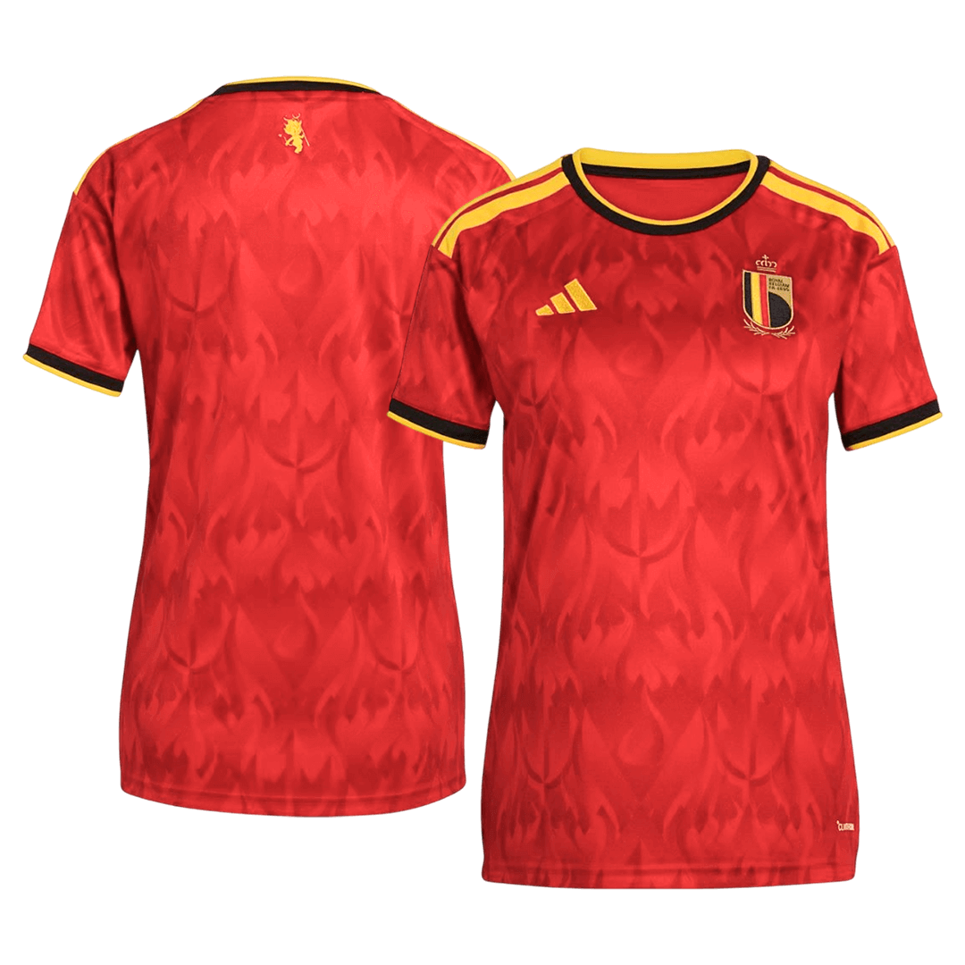 Belgium Womens Home Soccer Jersey World Cup 2026 Red