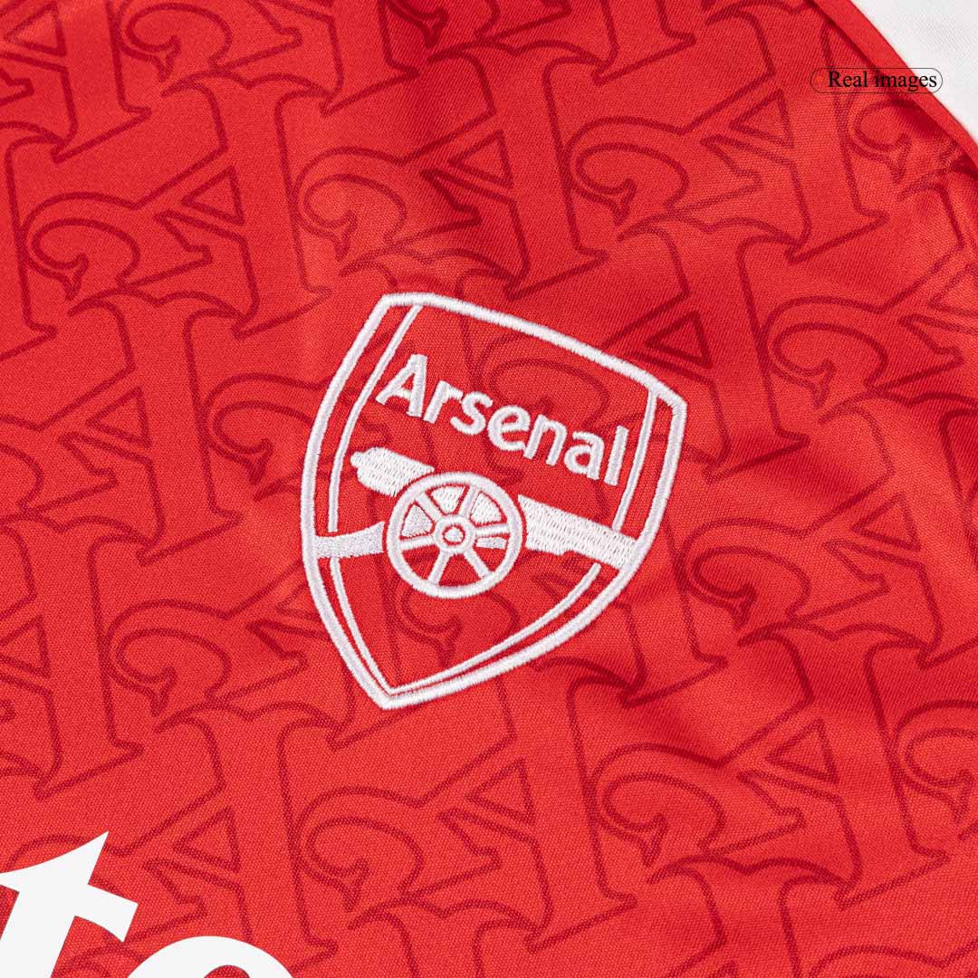 GABRIEL #6 Arsenal Mens Home Soccer Jersey 2025/26 Red [PREMIUM]