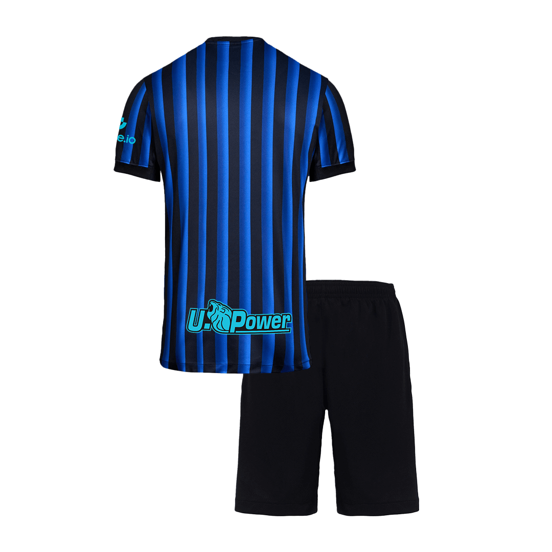 Inter Milan Kids Home Soccer Kit 2025/26 Blue&Black