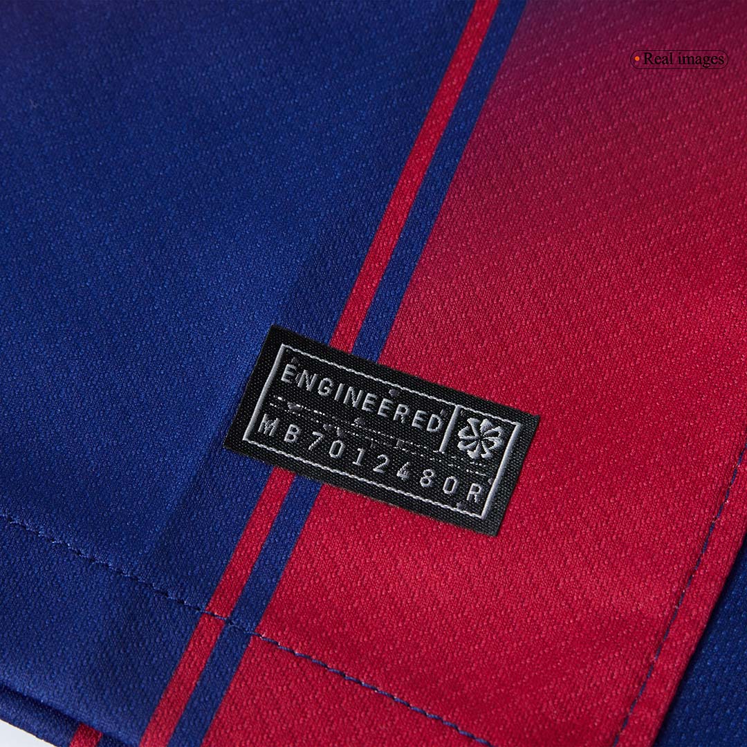 ROONY #19 Barcelona Mens Home Soccer Jersey 2025/26 Red&Blue [PREMIUM]