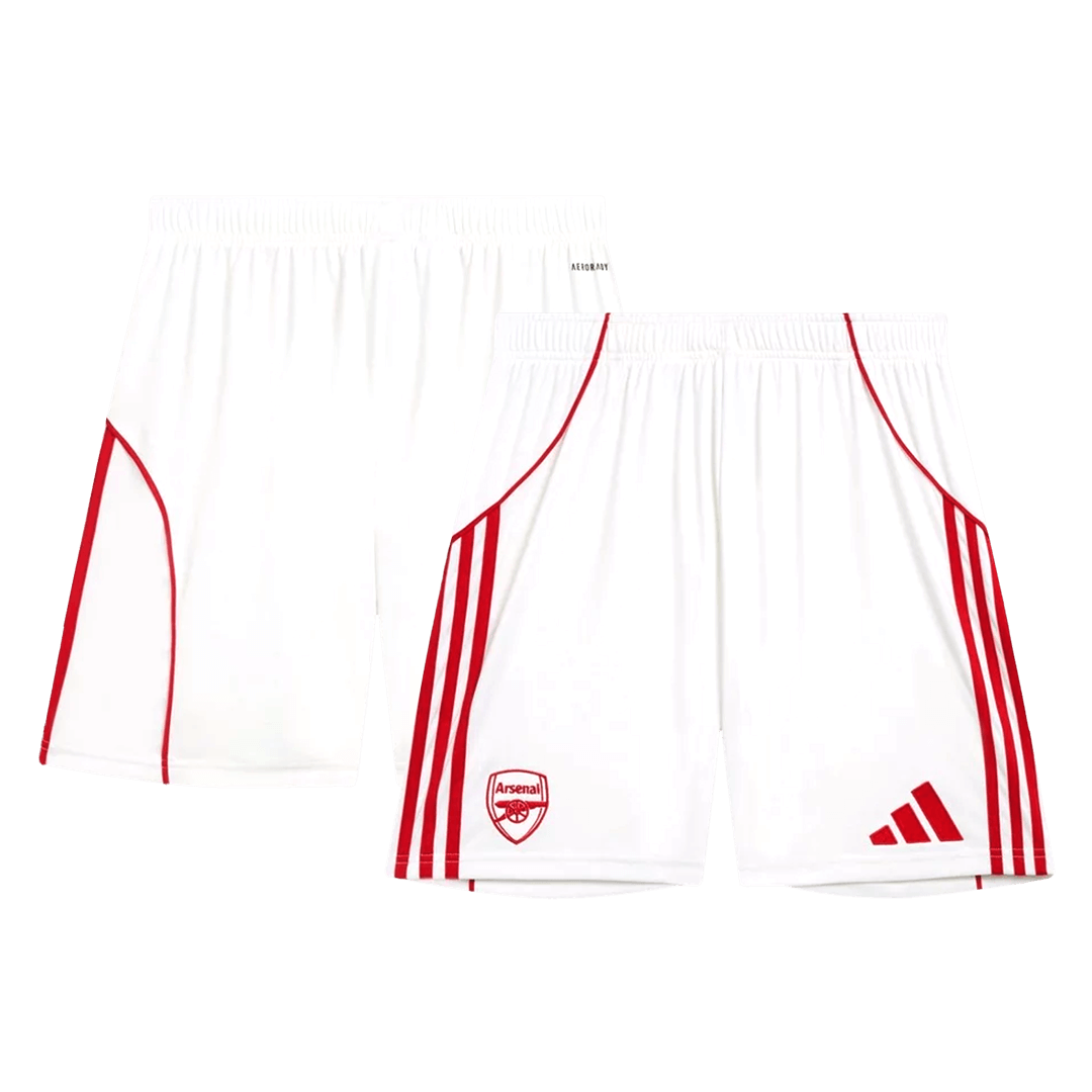 Arsenal Mens Home Soccer Full Set 2025/26 Red [PREMIUM]