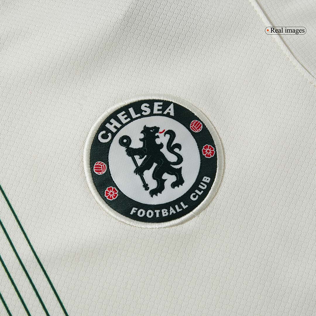 GARNACHO #49 Chelsea Mens Away Soccer Jersey 2025/26 White