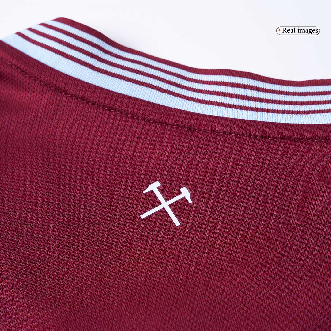West Ham United Mens Home Soccer Jersey 2025/26 Red