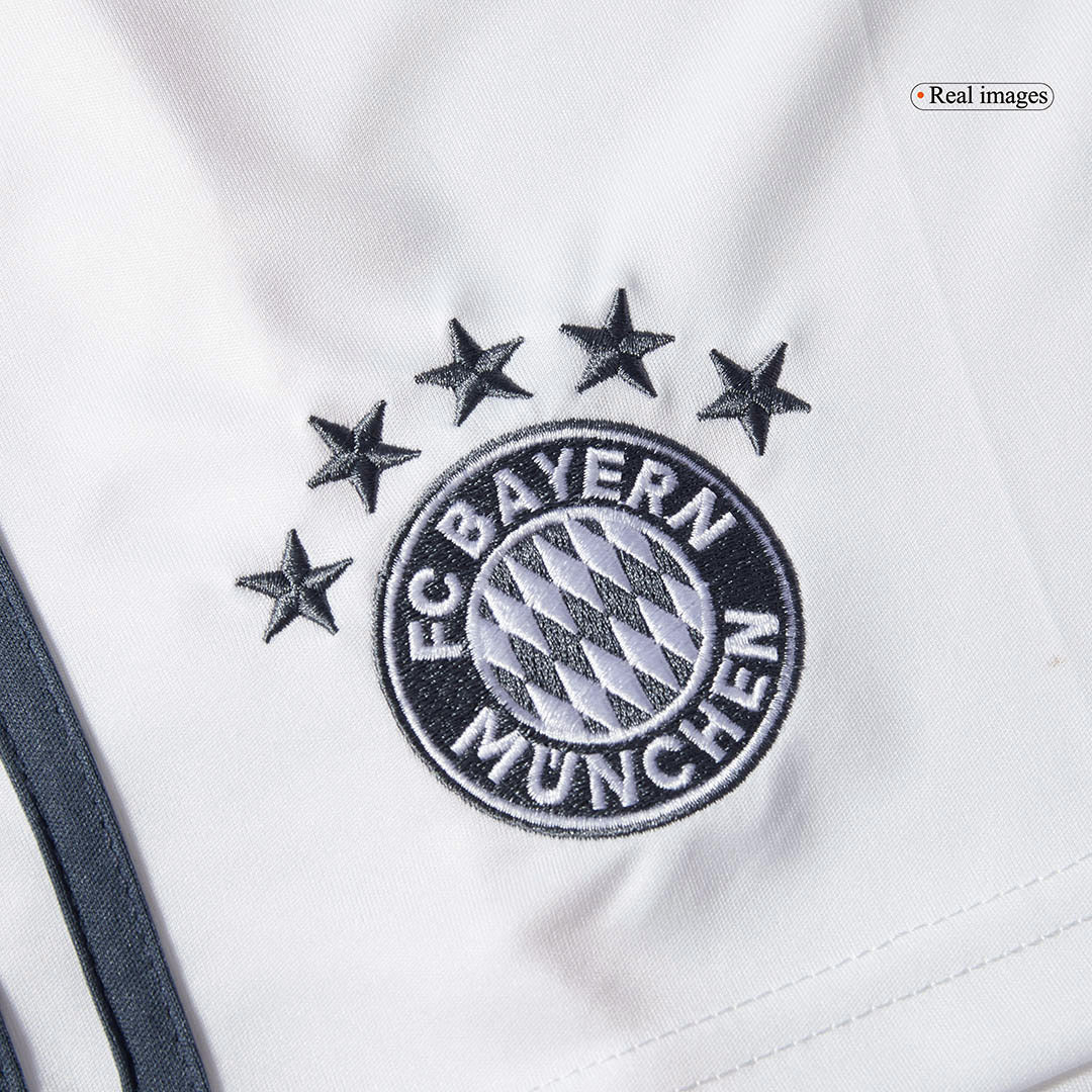 Bayern Munich Mens Away Soccer Shorts 2025/26 White