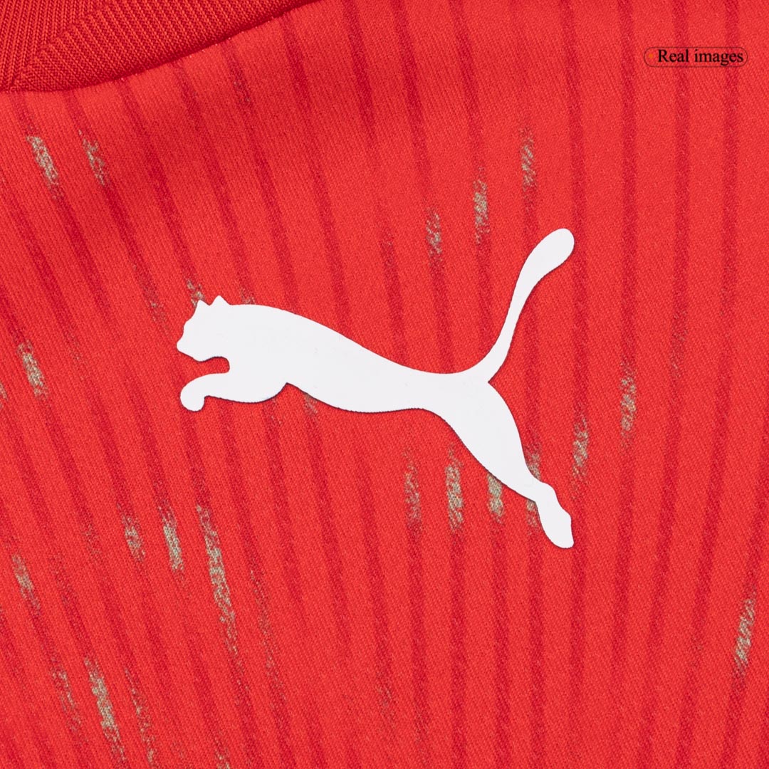 Switzerland Mens Home Soccer Jersey World Cup 2026 Red