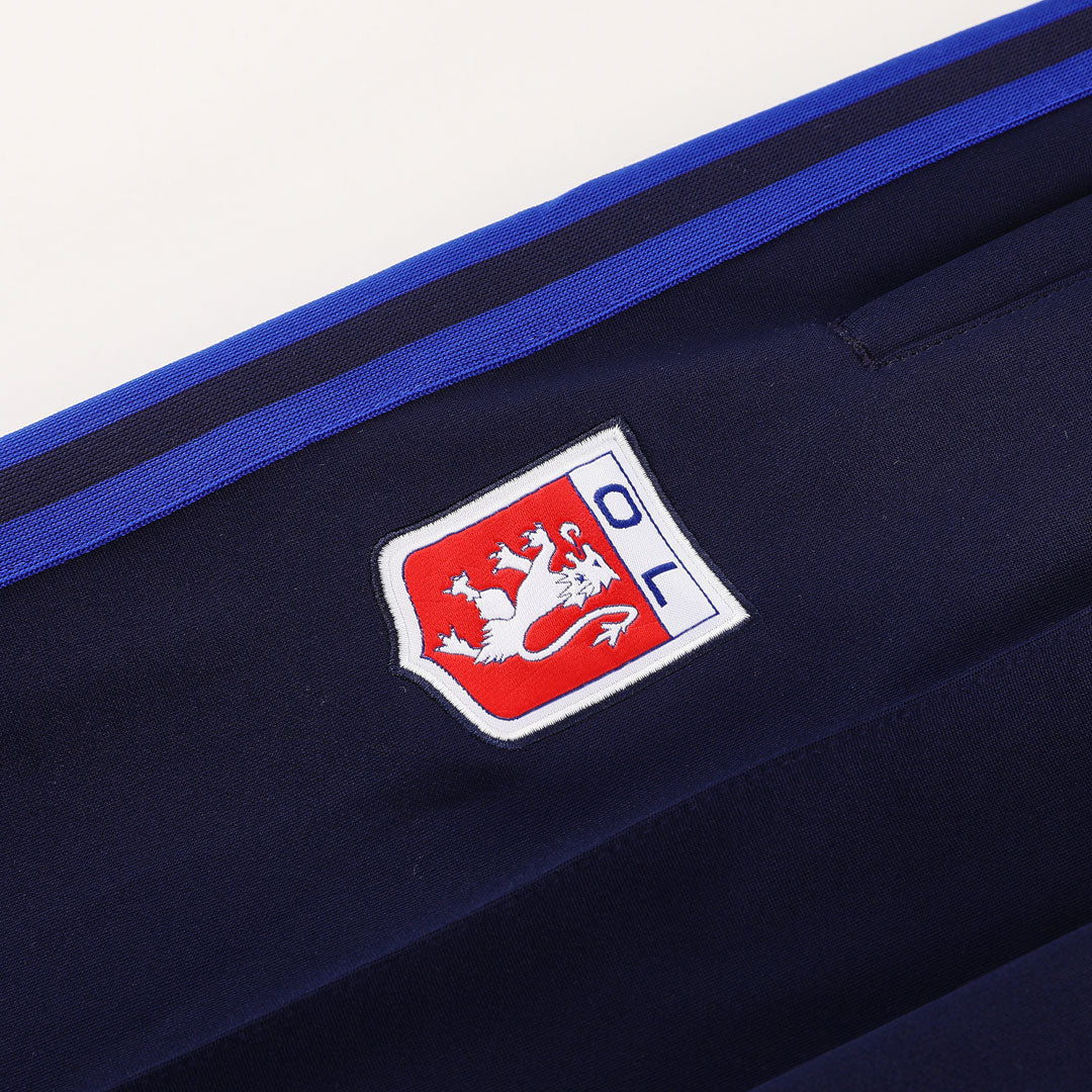 Olympique Lyonnais Mens Training Tracksuit Kit 2025/26 Blue