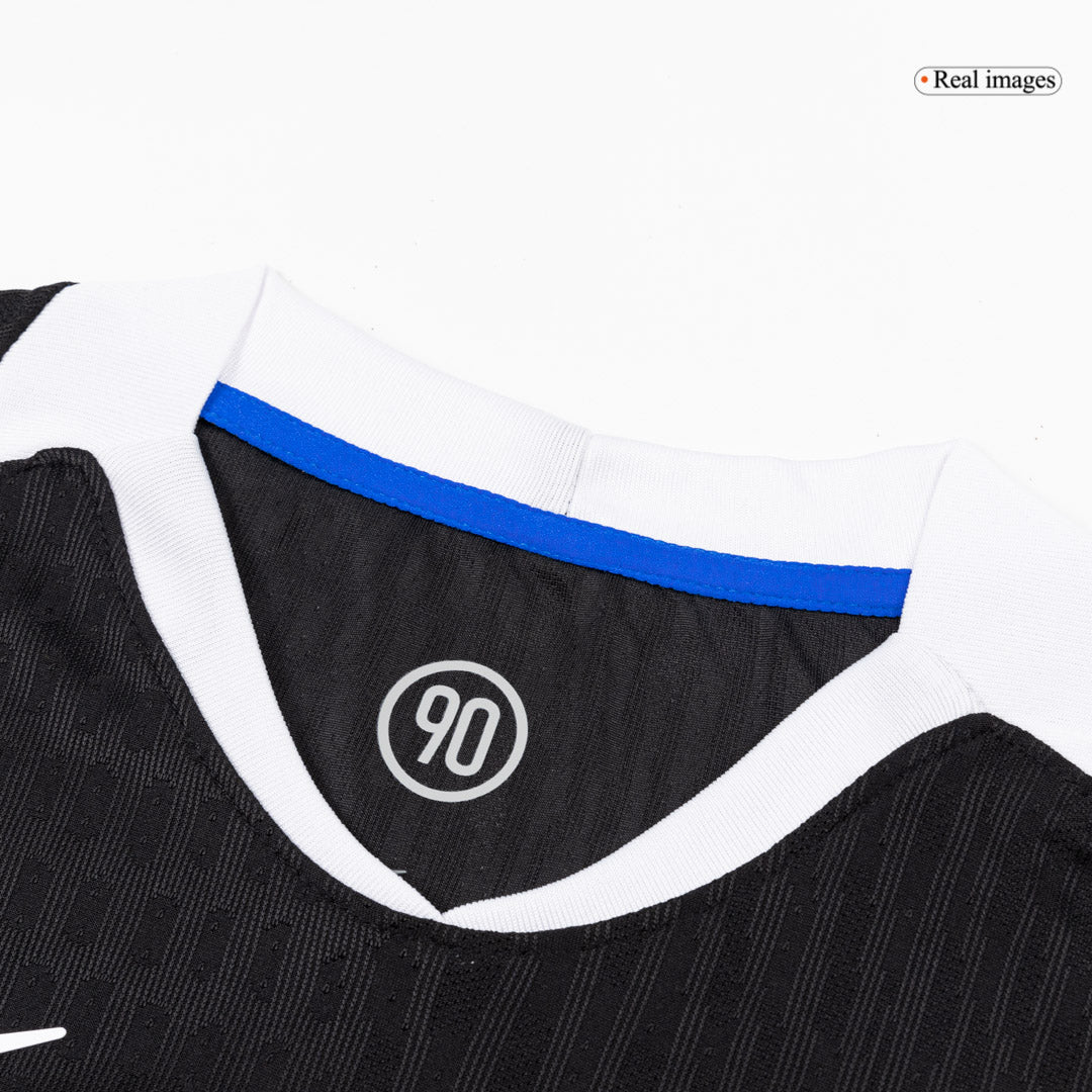 Chelsea Mens Third Away Soccer Jersey 2025/26 Black - Player Version
