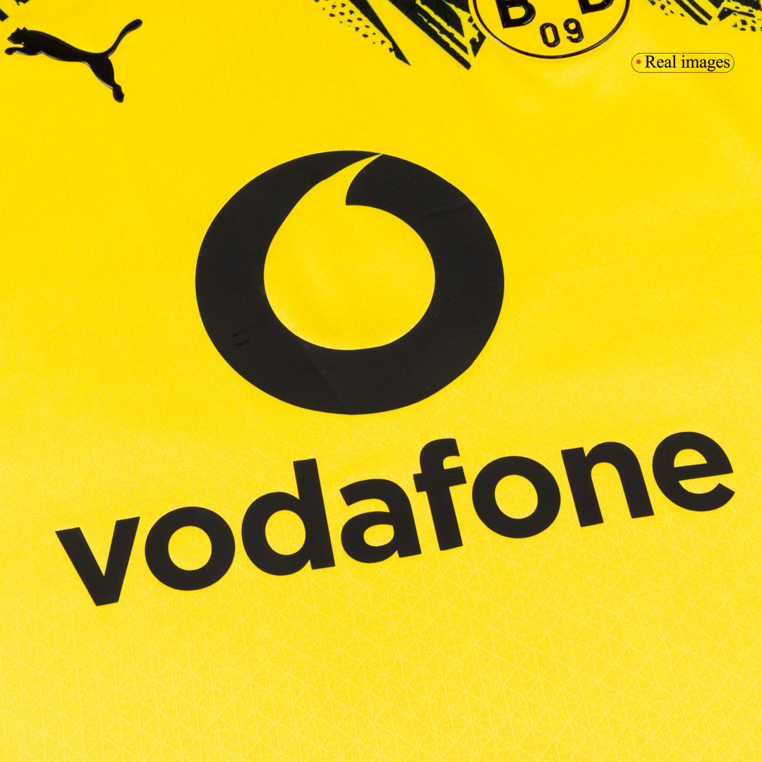 Borussia Dortmund Mens Home Soccer Jersey 2025/26 Yellow - Player Version