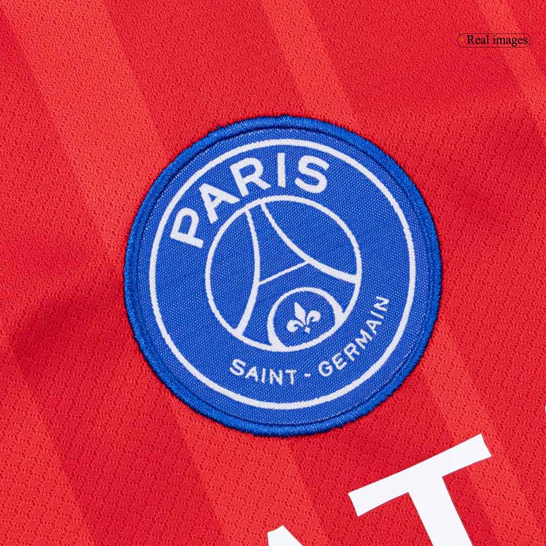 PSG Kids Third Away Soccer Full Set 2025/26 Red