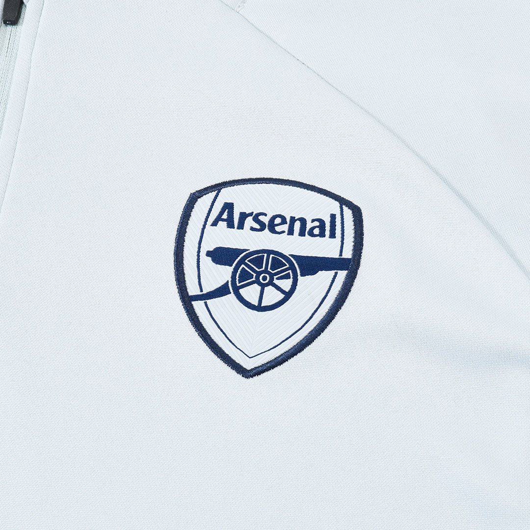 Arsenal Kids Training Tracksuit Kit 2025/26 White