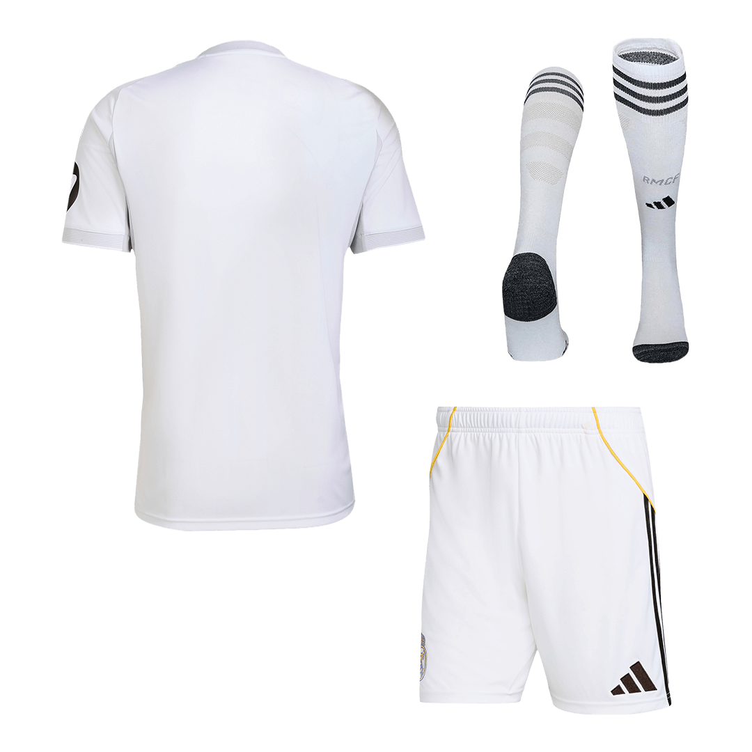 Real Madrid Mens Home Soccer Full Set 2025/26 White [PREMIUM]