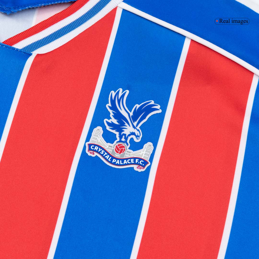 Crystal Palace Mens Home Soccer Jersey 2025/26 Red&Blue