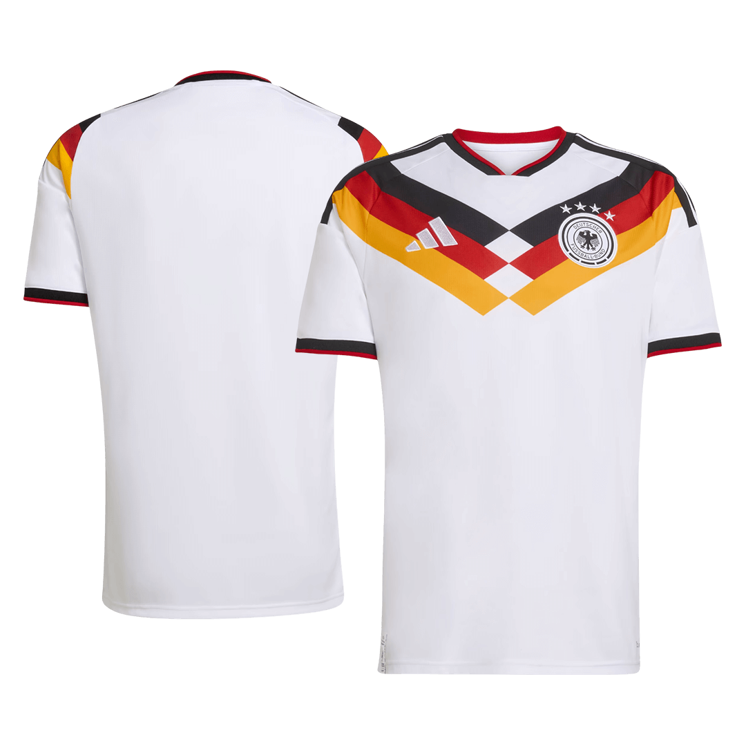 Germany Mens Home Soccer Full Set World Cup 2026 White