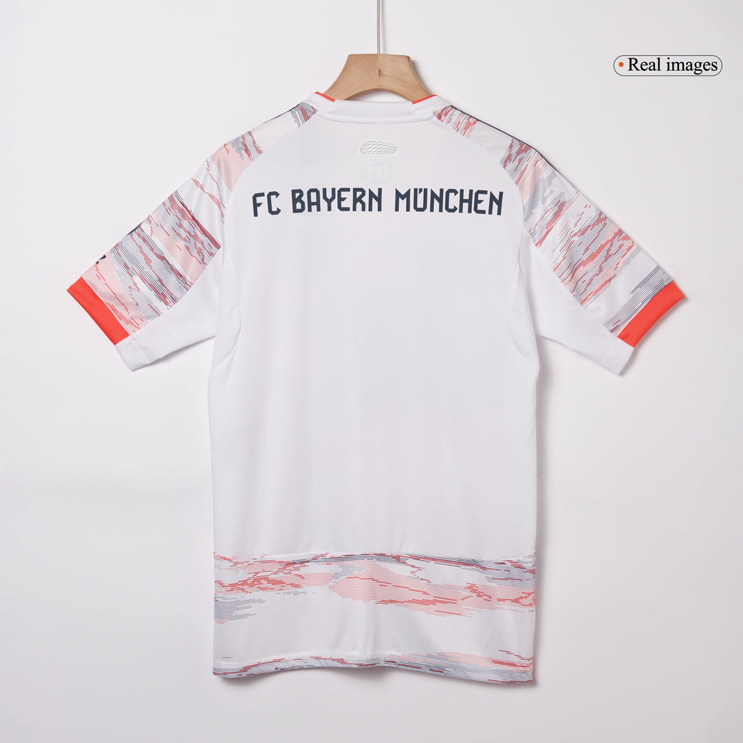 Bayern Munich Mens Away Soccer Jersey 2025/26 White