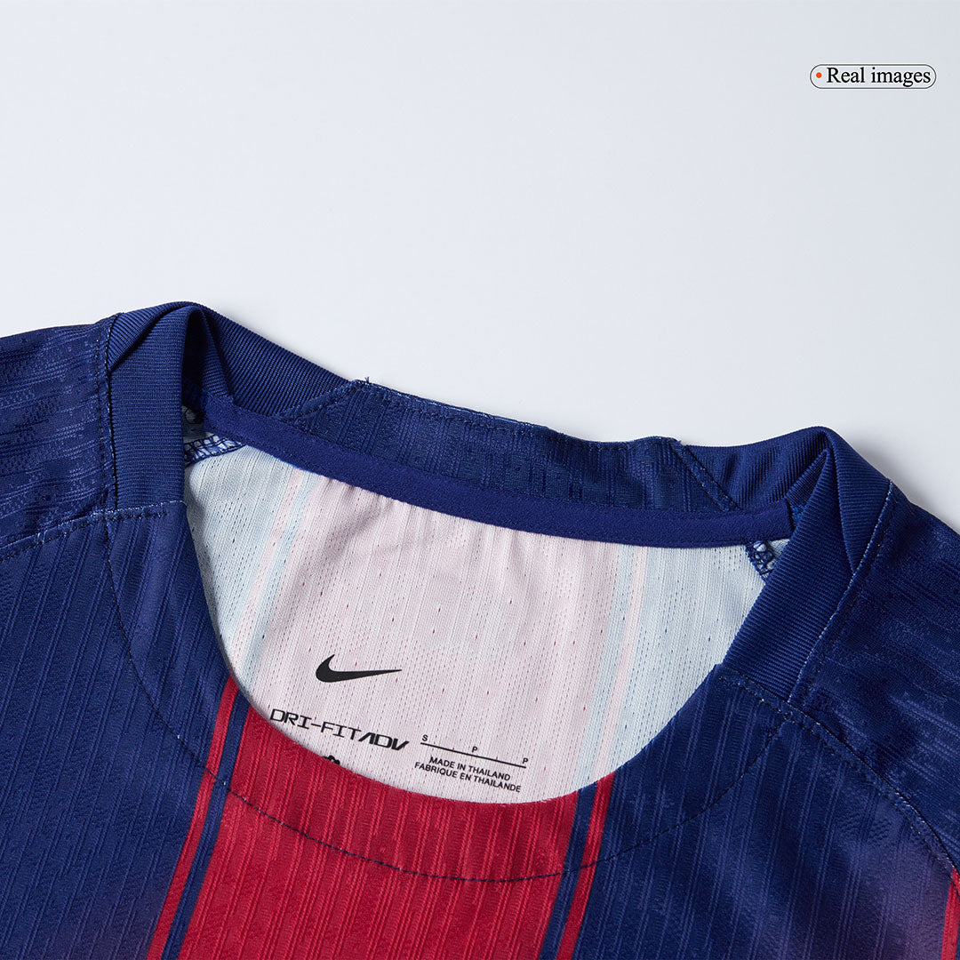 CUBARSÍ #2 Barcelona Mens Home Soccer Jersey 2025/26 Red&Blue - Player Version