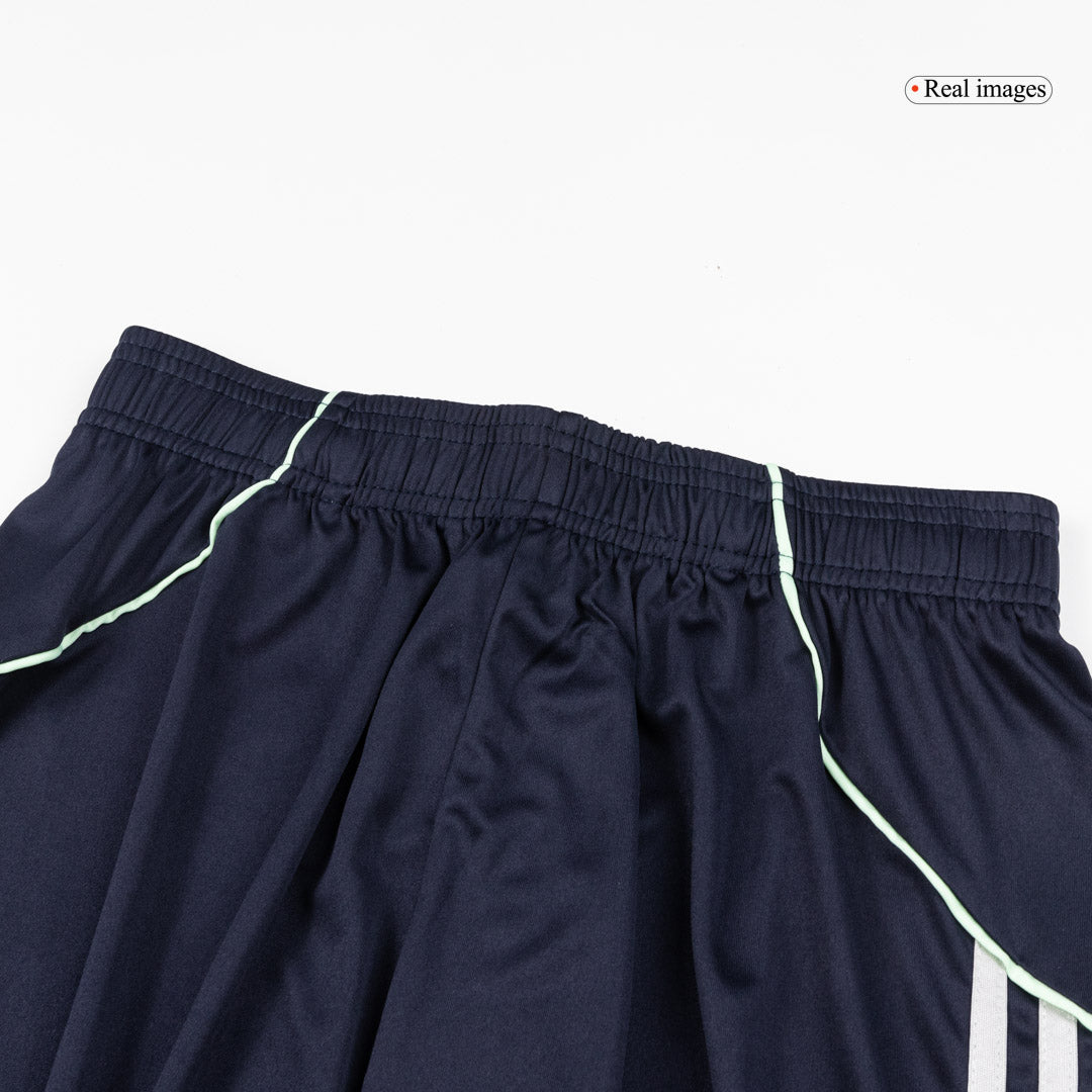 Real Madrid Mens Away Soccer Shorts 2025/26 Navy