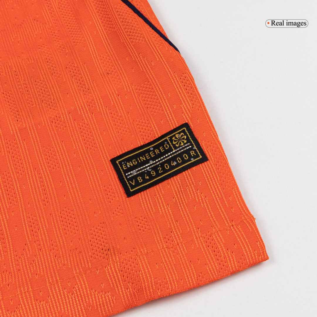 Netherlands Mens Home Soccer Jersey World Cup 2026 Orange - Player Version