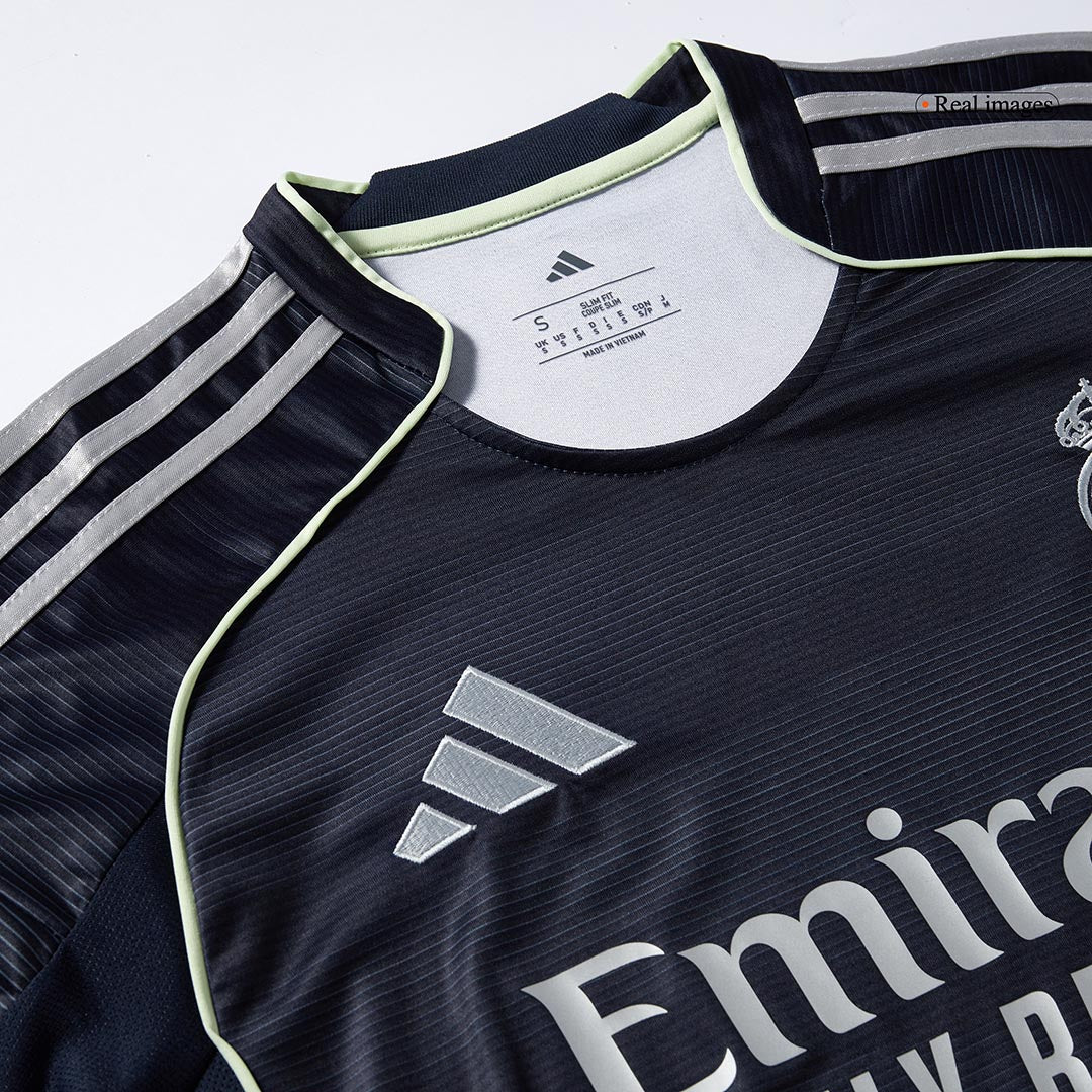 TCHOUAMENI #14 Real Madrid Mens Away Soccer Jersey 2025/26 Navy [PREMIUM]