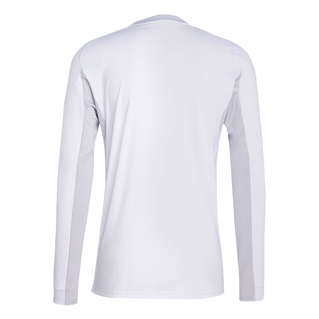 Real Madrid Mens Home Long Sleeve Soccer Jersey 2025/26 White