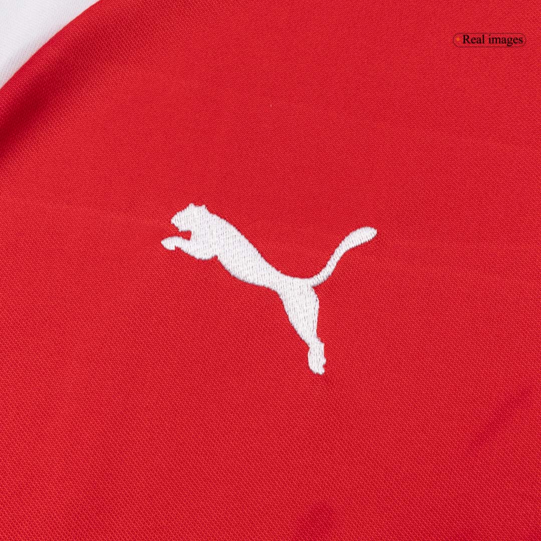 Retro Arsenal Mens Home Soccer Jersey 2014/15 Red