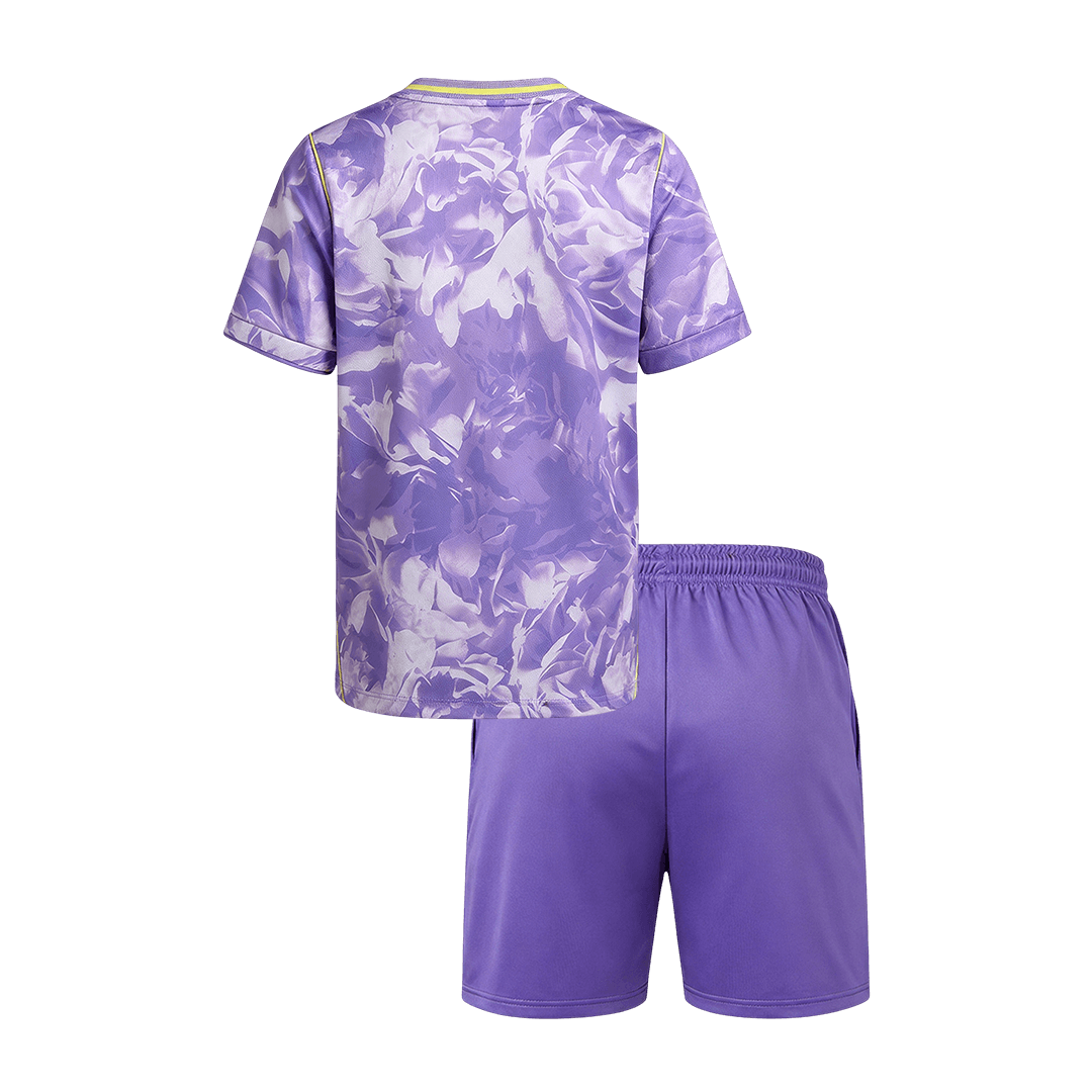 South Korea Kids Away Soccer Kit World Cup 2026 Purple