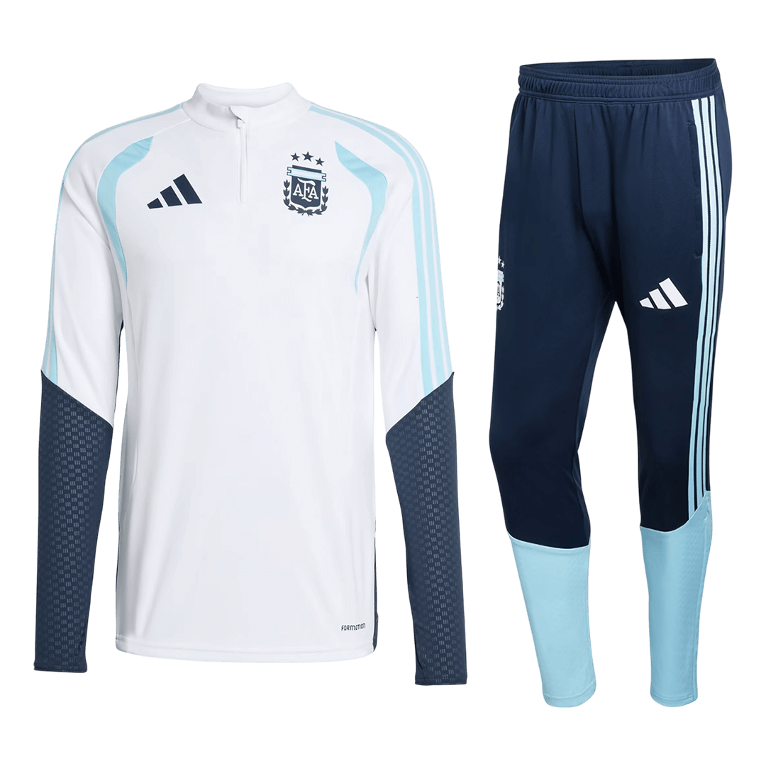 Argentina Mens Training Tracksuit Kit 2026 White
