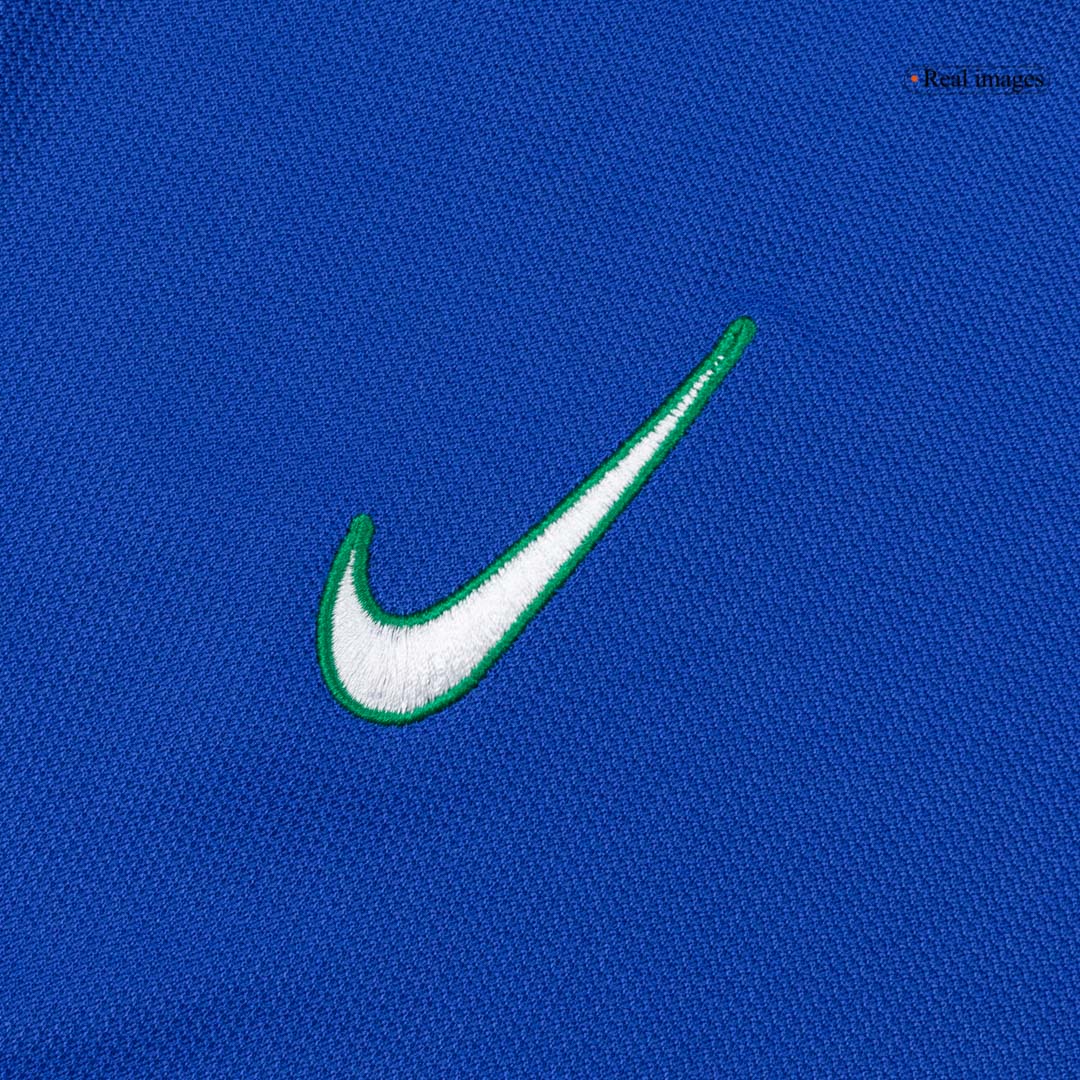 Retro Brazil Mens Away Soccer Jersey 1998 Blue