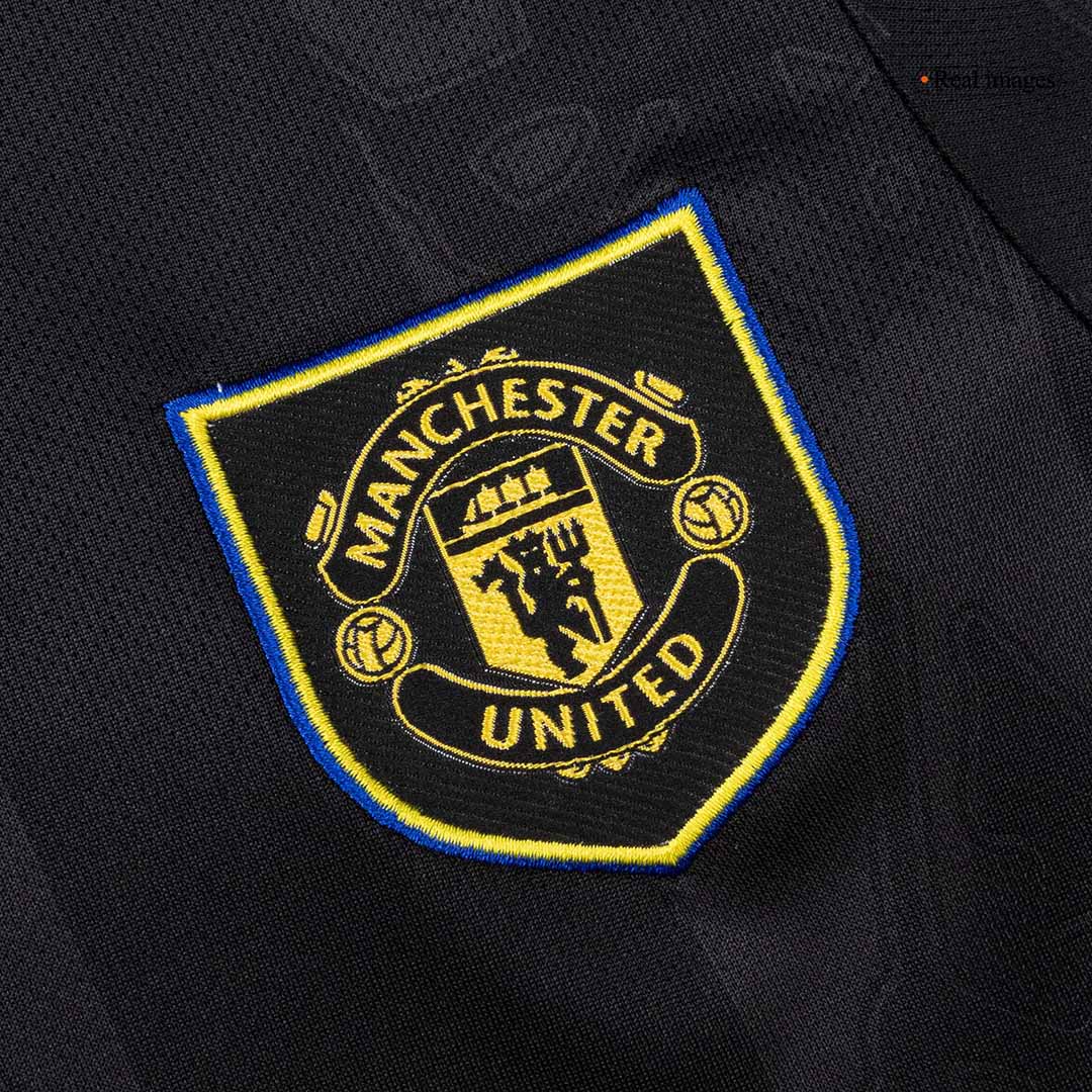 Manchester United Kids Third Away Soccer Kit 2025/26 Black