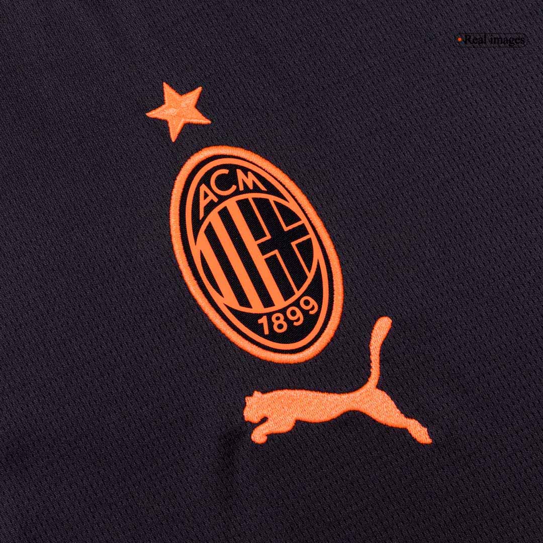 AC Milan Mens Third Away Soccer Jersey 2026/27 Red&Black
