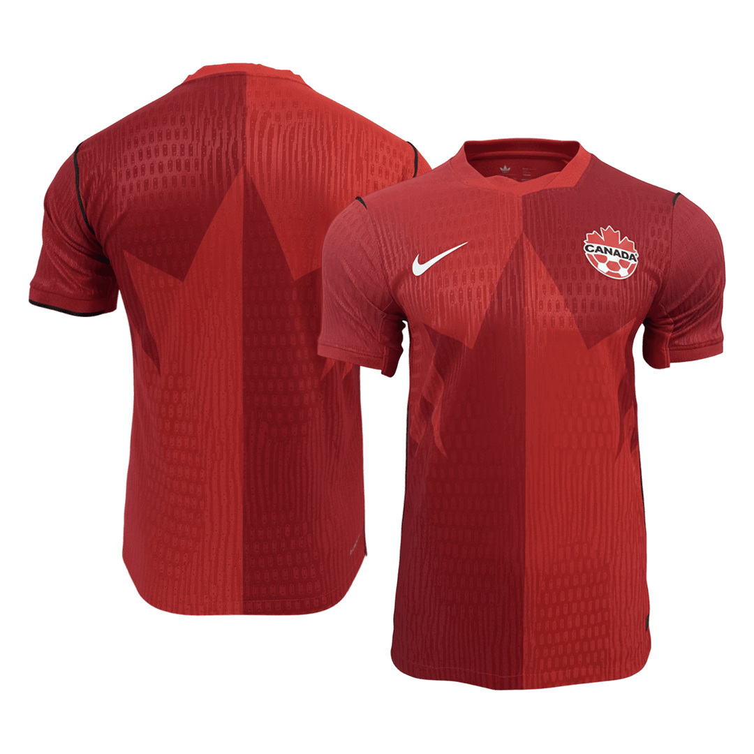 Canada Mens Home Soccer Jersey World Cup 2026 Red - Player Version