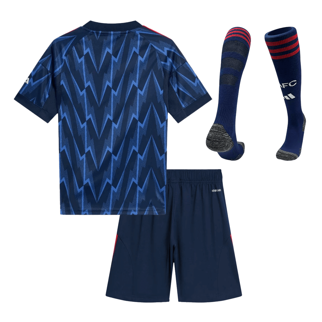 Arsenal Kids Away Soccer Full Set 2025/26 Blue