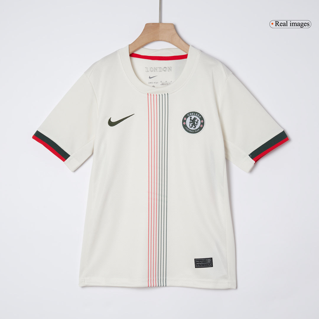 Chelsea Kids Away Soccer Full Set 2025/26 White