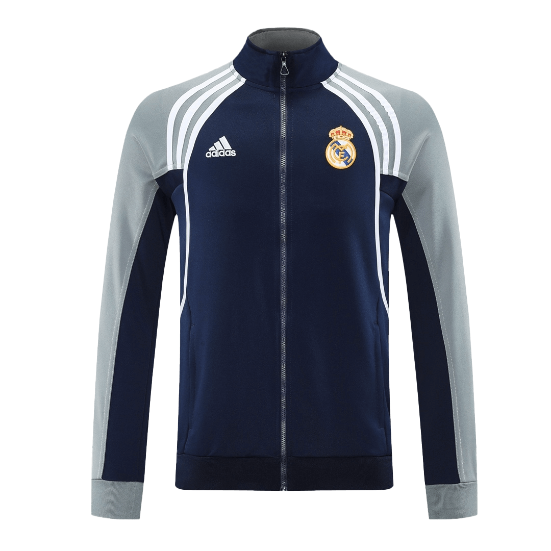 Real Madrid Mens Training Tracksuit Kit 2025/26 Navy