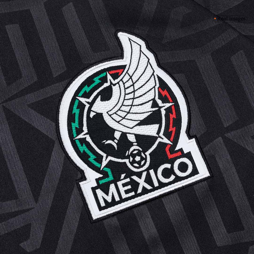 Mexico Mens Long Sleeve Soccer Jersey World Cup 2026 Black