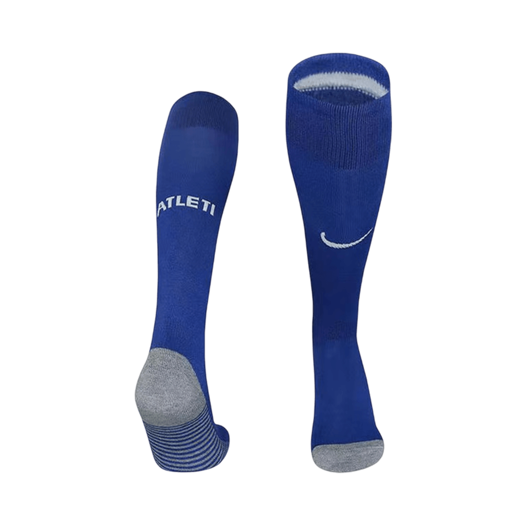 Atletico Madrid Kids Home Soccer Socks 2025/26 Blue [PREMIUM]