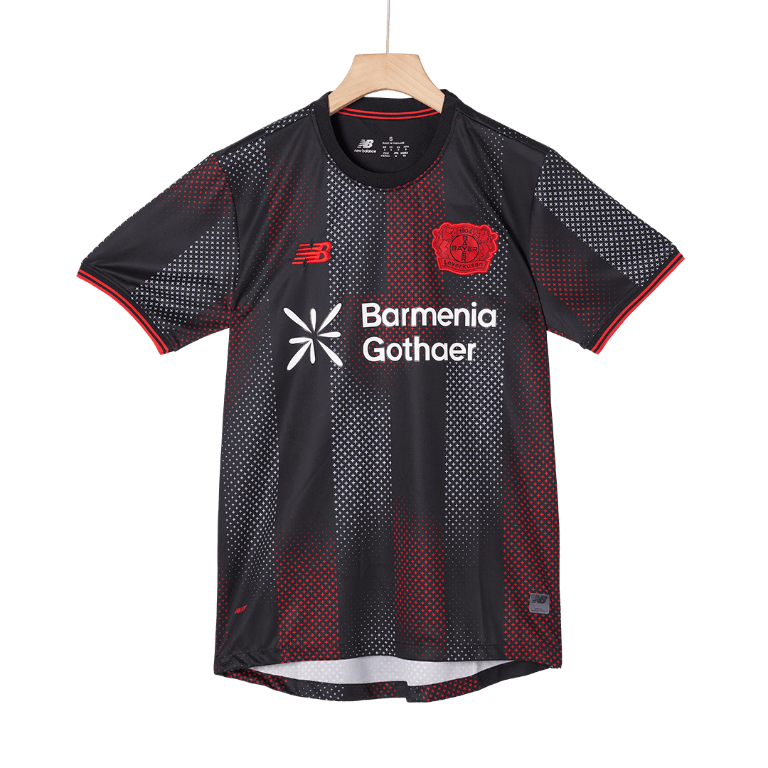 Bayer 04 Leverkusen Mens Home Soccer Jersey 2025/26 Black