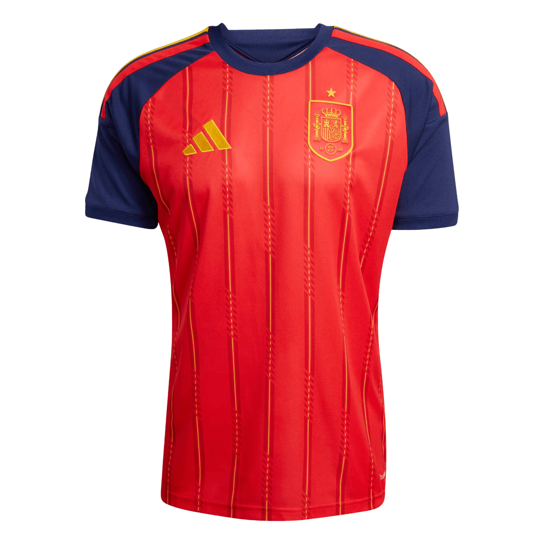 Spain Mens Home Soccer Jersey World Cup 2026 Red [PREMIUM]