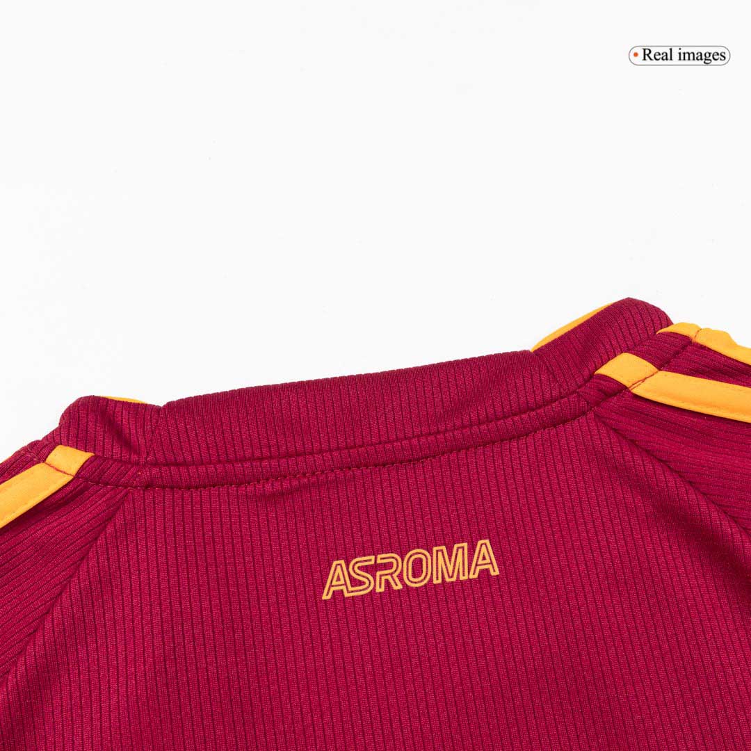 Roma Kids Home Soccer Kit 2025/26 Red