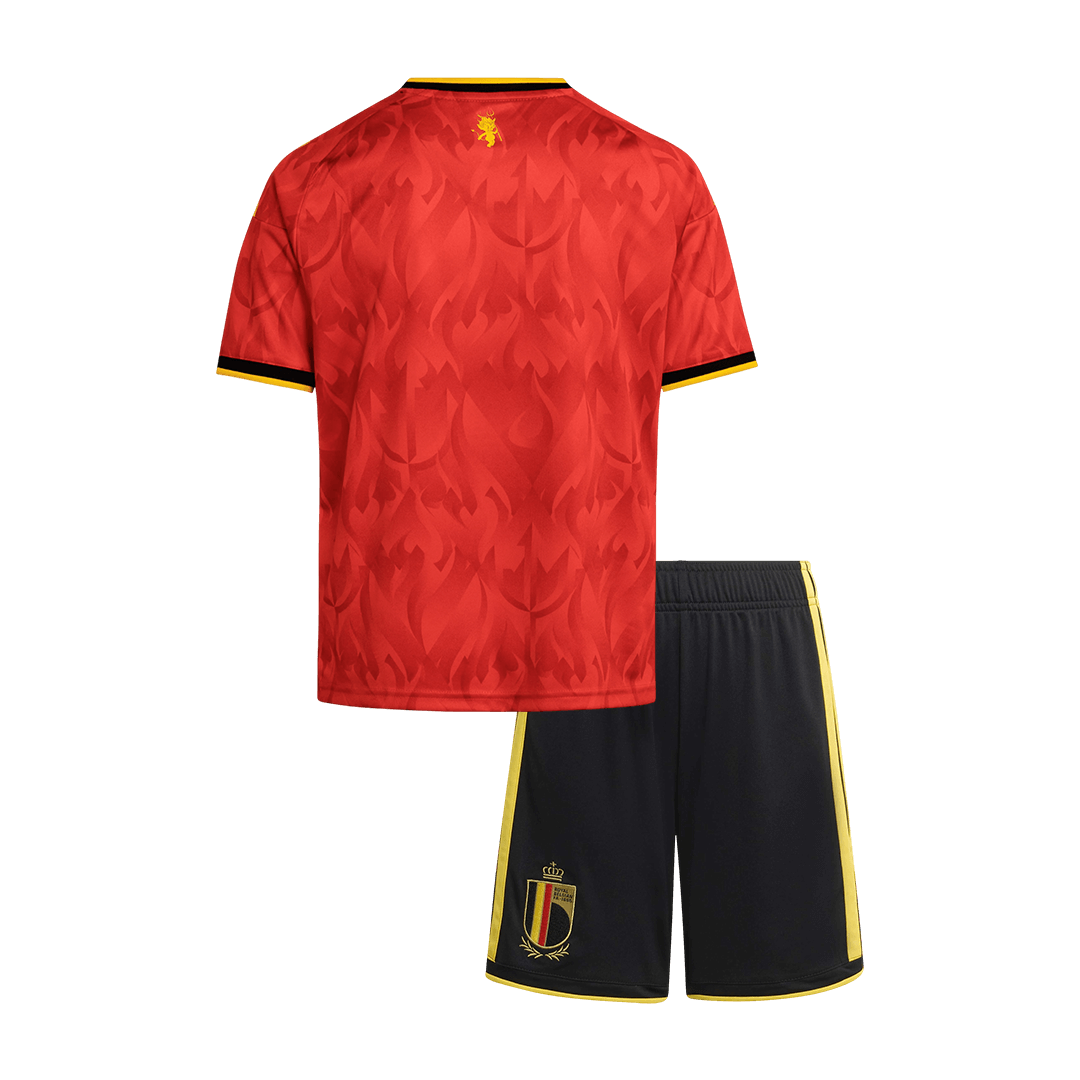 Belgium Kids Home Soccer Kit World Cup 2026 Red