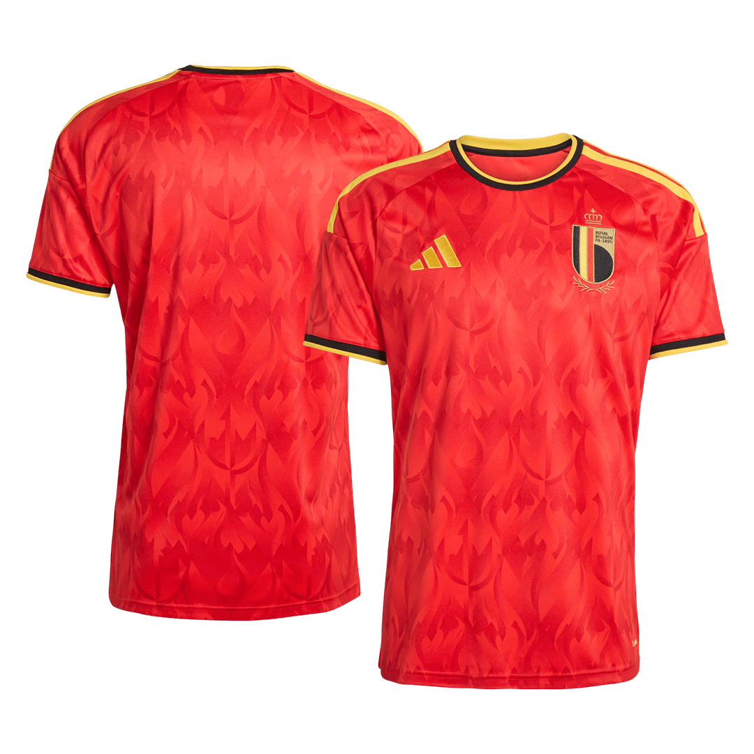 Belgium Mens Home Soccer Jersey World Cup 2026 Red