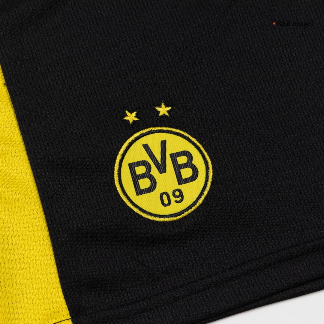 Borussia Dortmund Kids Home Soccer Full Set 2025/26 Yellow