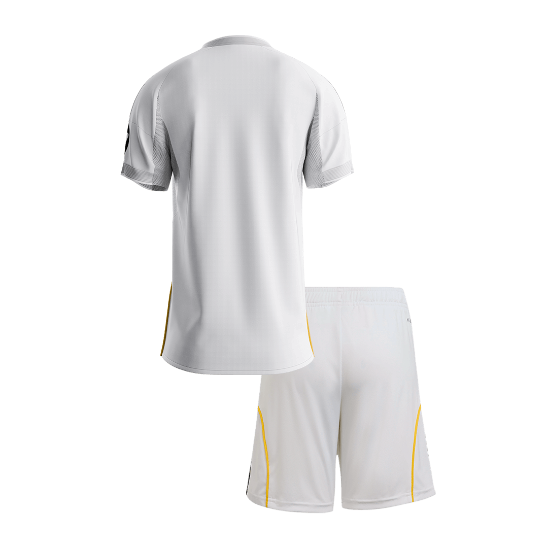 Real Madrid Kids Home Soccer Kit 2025/26 White [PREMIUM]