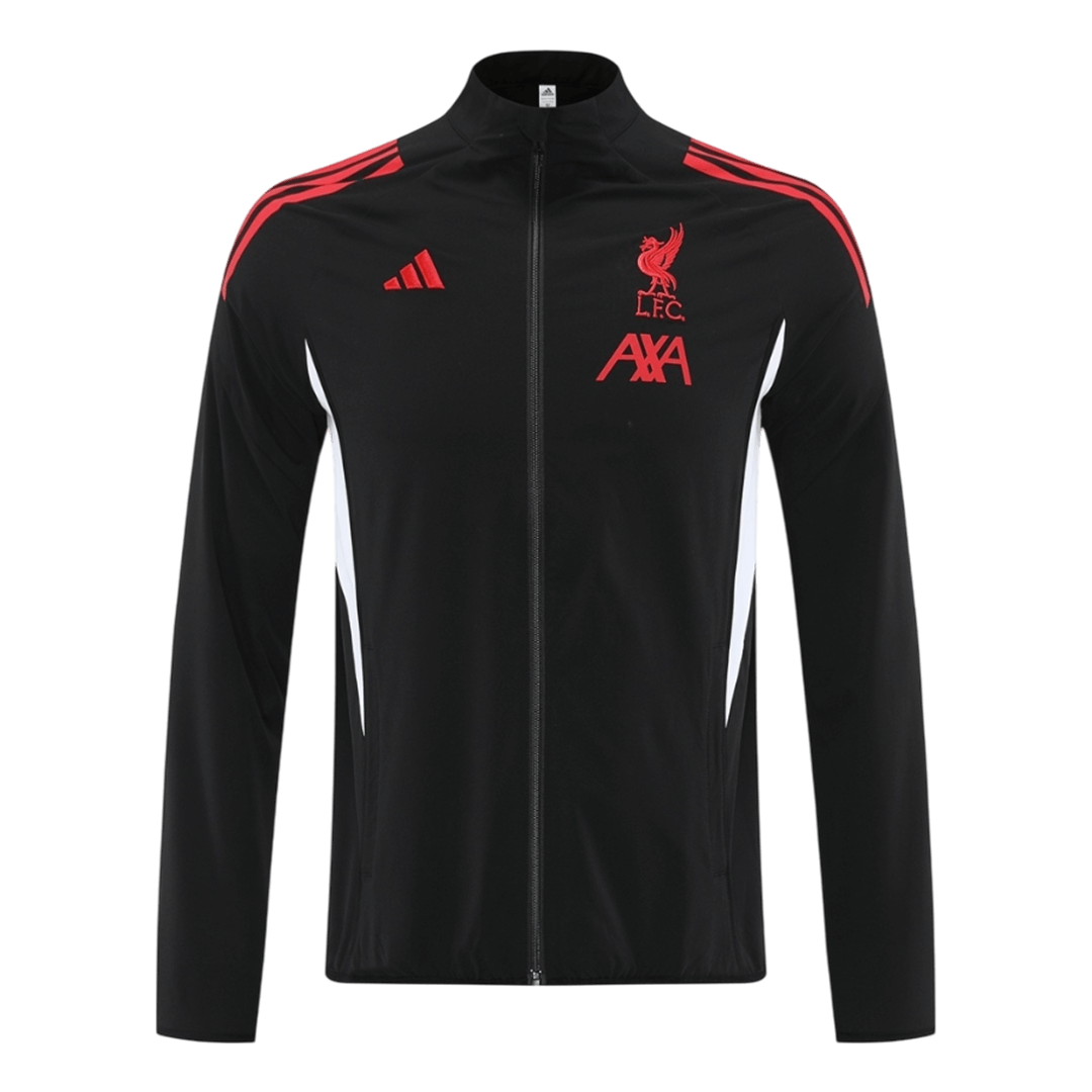 Liverpool Mens Windbreaker Jacket 2025/26 Black