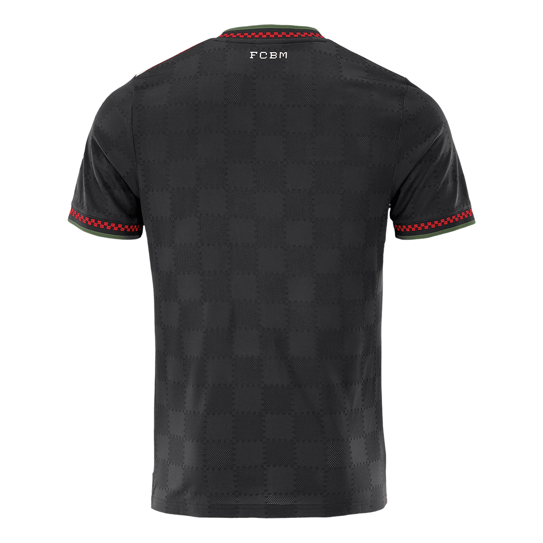 Bayern Munich Mens Third Away Soccer Jersey 2025/26 Black - Player Version