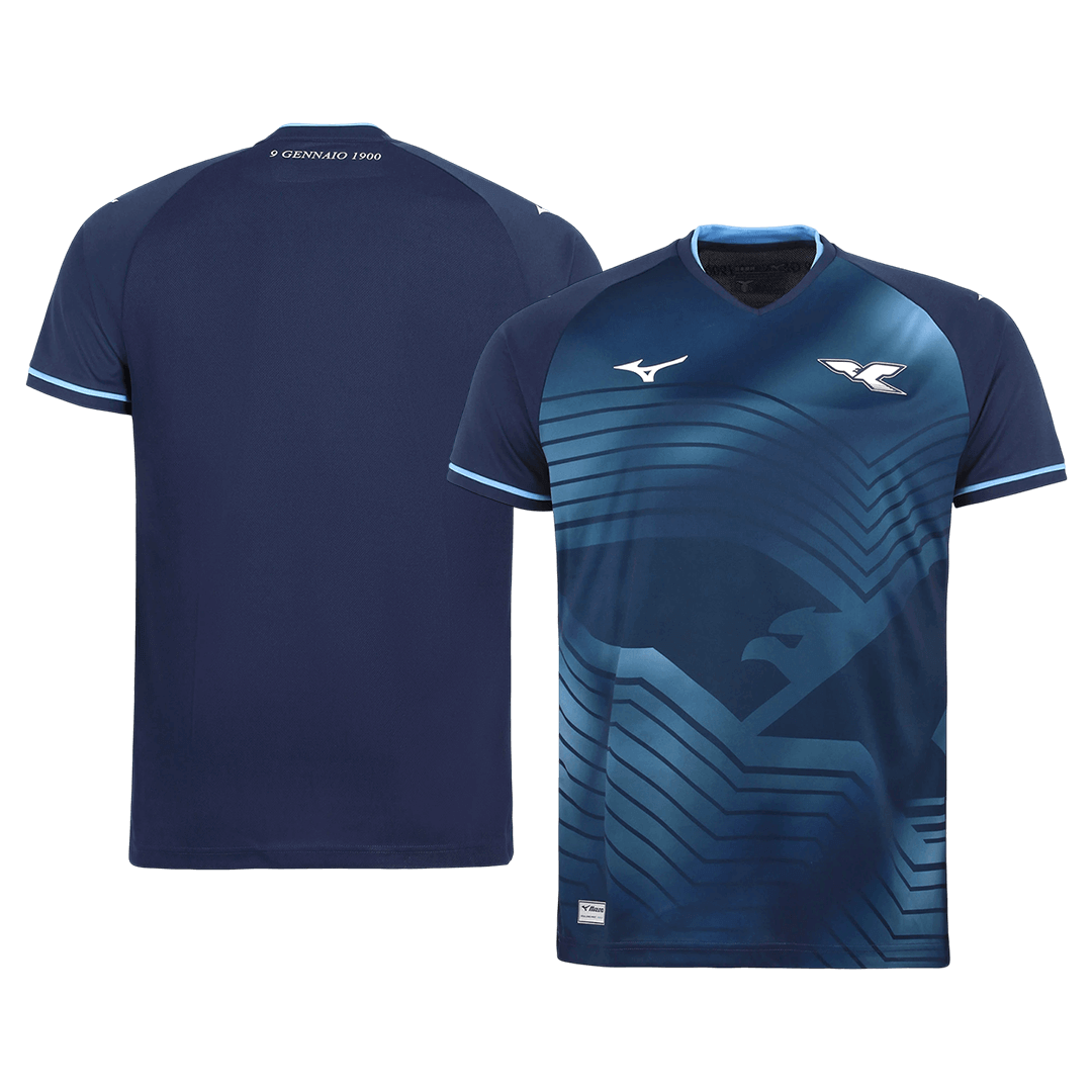 Lazio Mens Third Away Soccer Jersey 2025/26 Navy