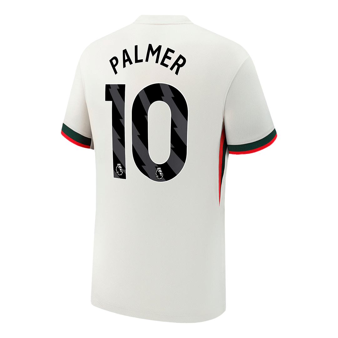 PALMER #10 Chelsea Mens Away Soccer Jersey 2025/26 White