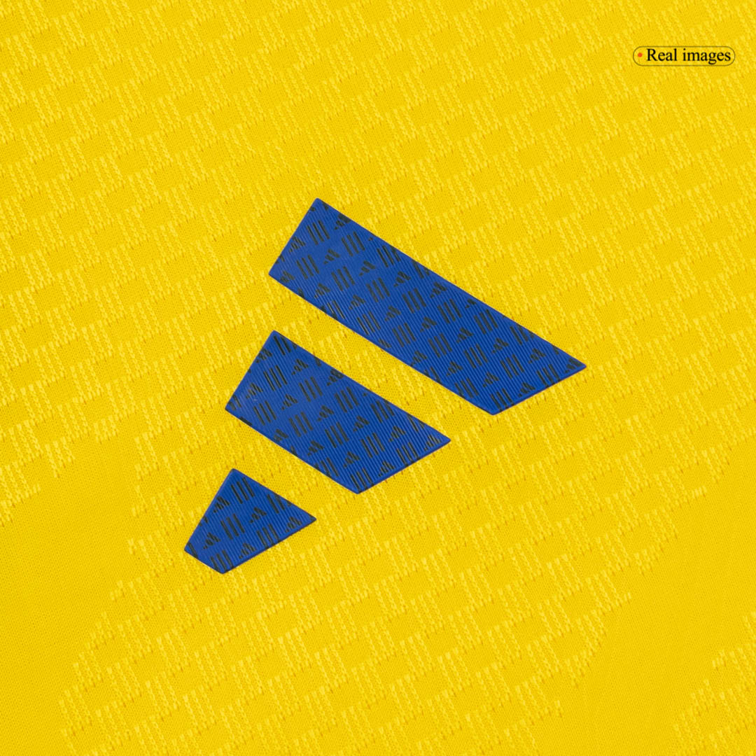 Sweden Mens Home Soccer Jersey World Cup 2026 Yellow - Player Version