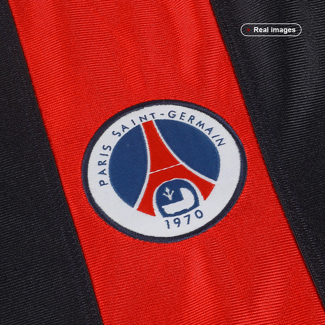 Retro PSG Mens Home Soccer Jersey 2001/02 Navy